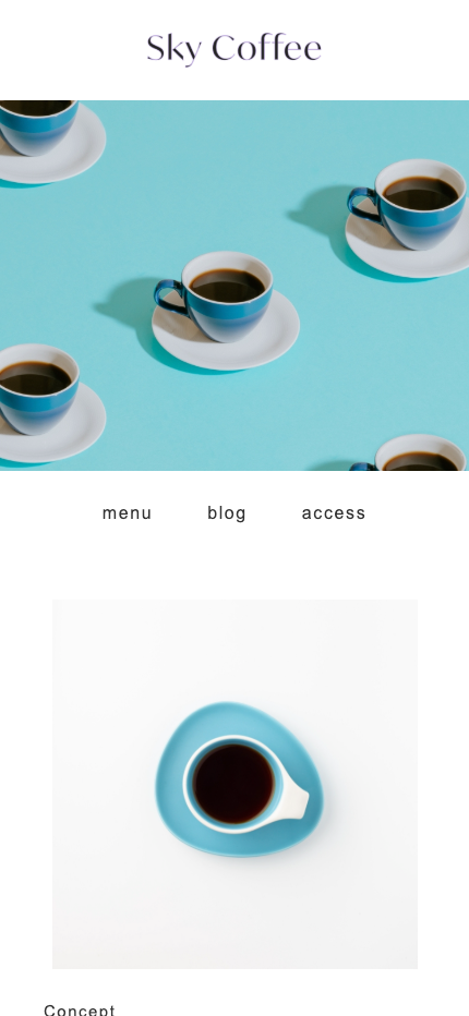 Sky Coffee（スマホ）